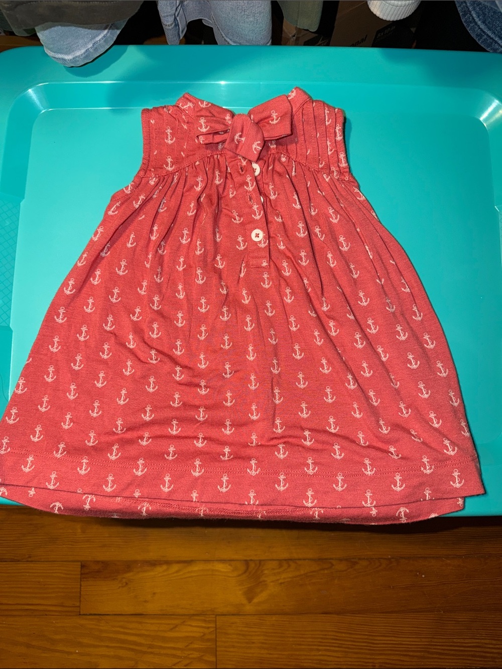 Kate Quinn Sailor Anchor Dress 6-12 months